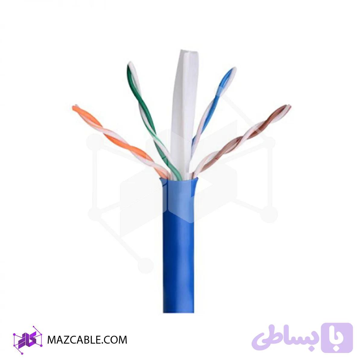 کابل شبکه CAT6 UTP LSZH لگراند با تست فلوک — تصویر 1