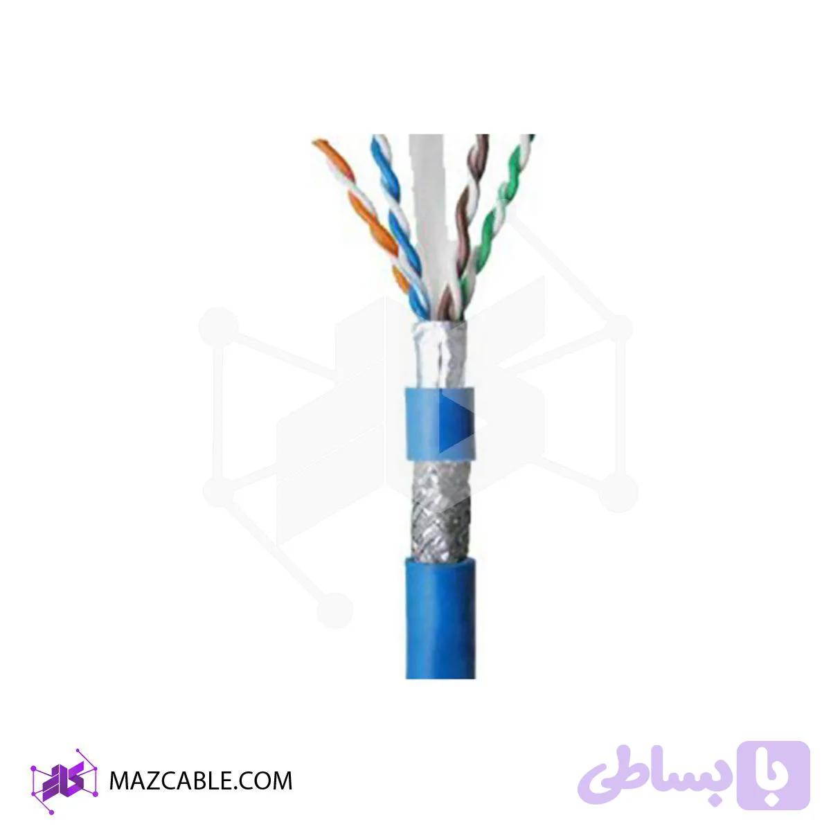 کابل شبکه CAT6 SFTP LSZH لگراند با تست فلوک — تصویر 1