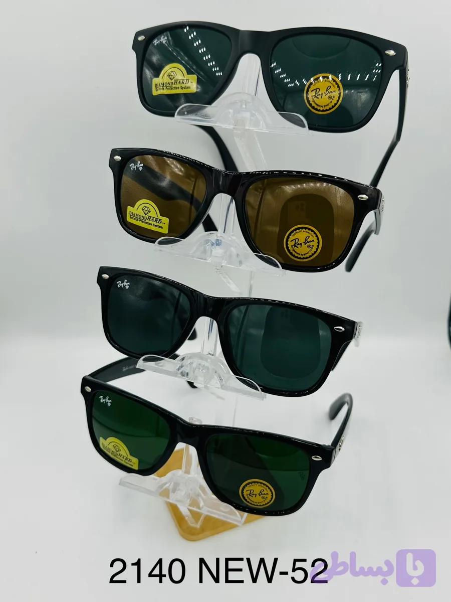 عینک آفتابی کائوچویی wayfarer ray ban مدل 2140