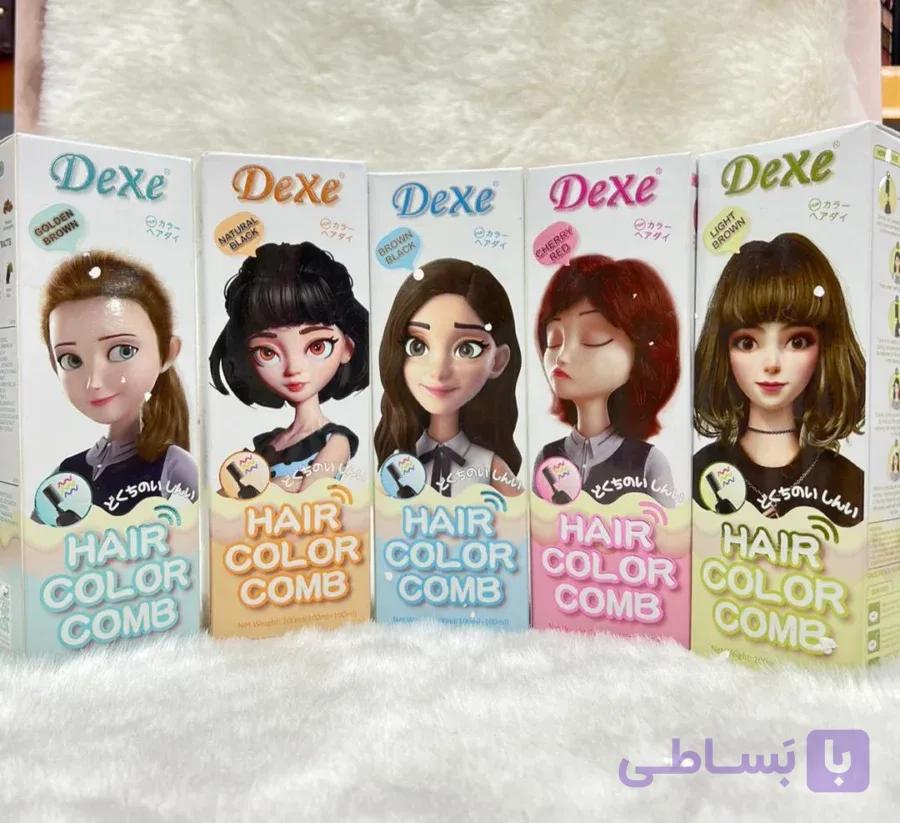 شامپو رنگ مو فانتزی دکسی DEXE — تصویر 1
