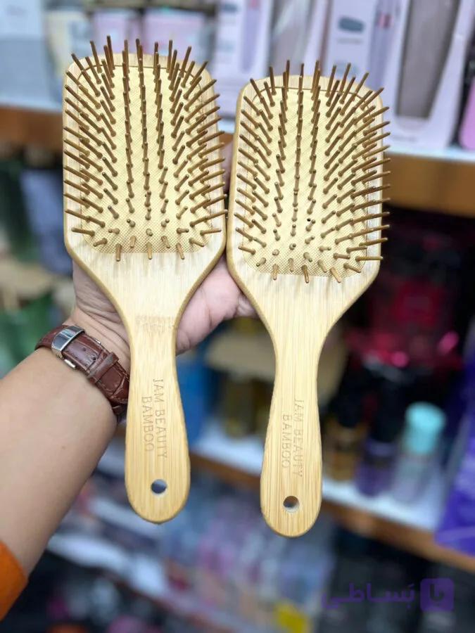 برس چوبی بامبو اصل BAMBOO — تصویر 1
