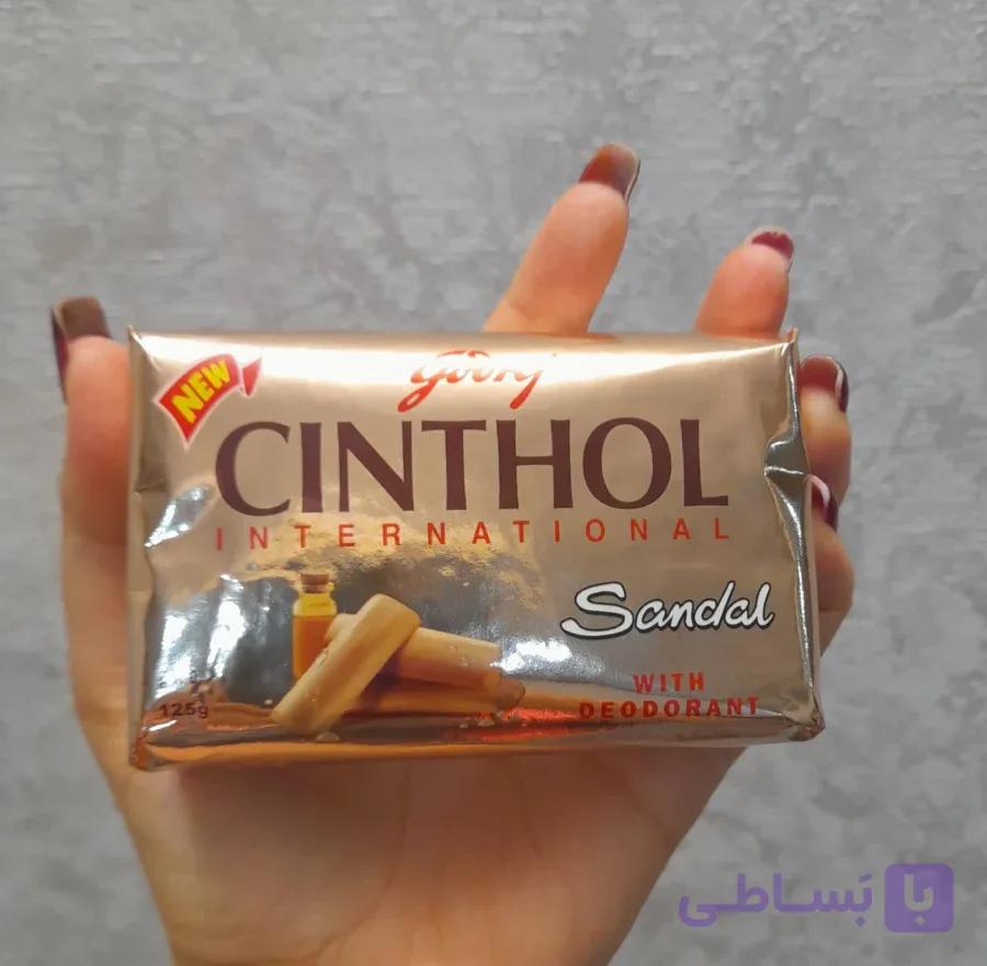 صابون سینثول cinthol چوب صندل مدل زردچوبه (تک و عمده) اصلی تضمینی — تصویر 1
