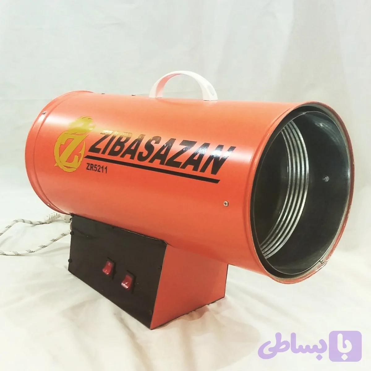 جت هیتر گازی 25هزار دوجداره مخصوص سقف کشسان