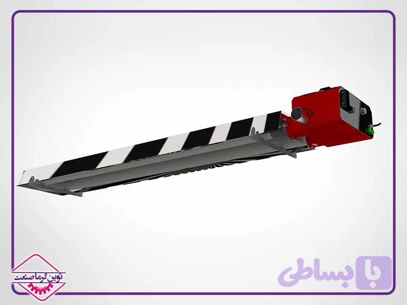 هیتر تابشی نوین گرما مدل NG15UT دو لوله ۲.۳ متری لوله استیل — تصویر 1