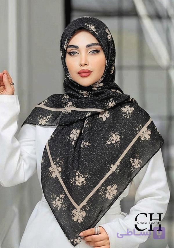 روسری نخی طرحدار کد r2
