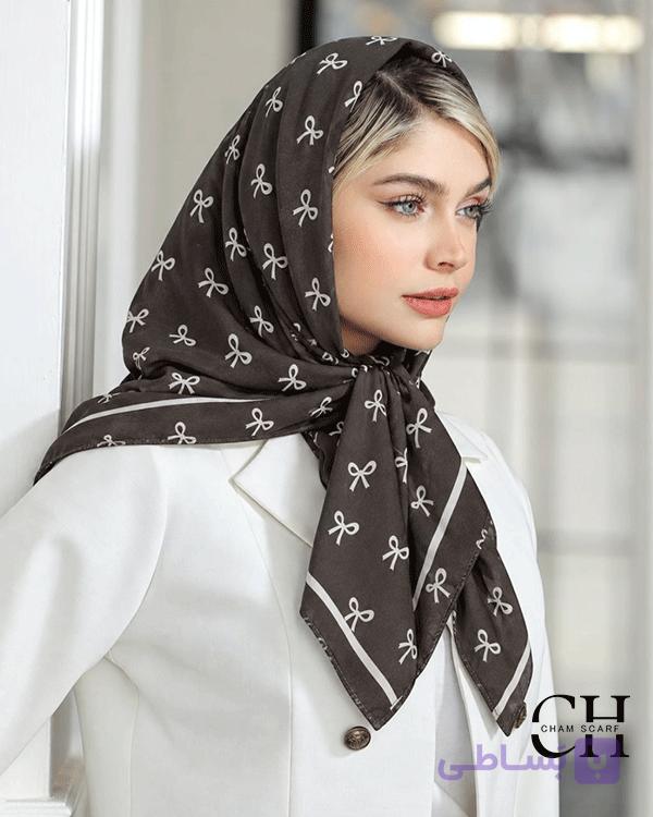 روسری نخی طرحدار کد r1