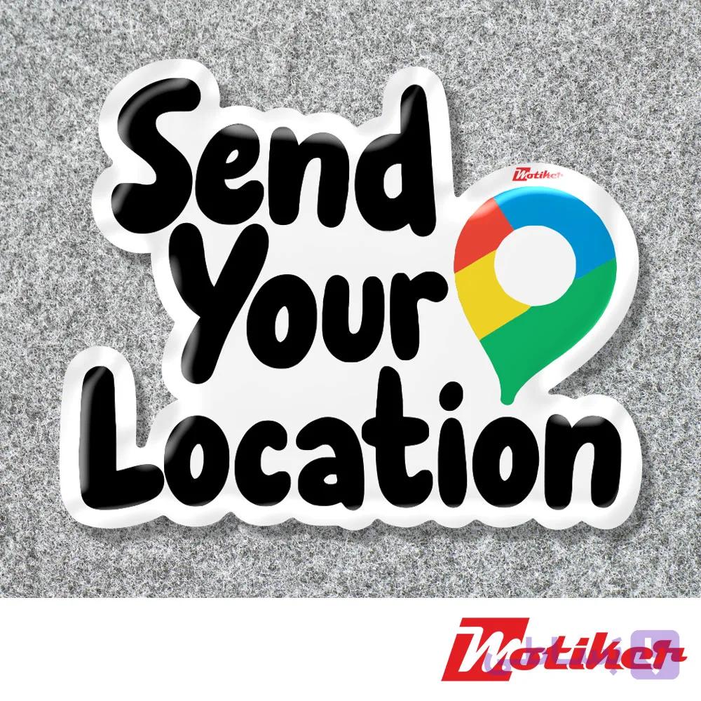 استیکر تزئینی Send Your Location — تصویر 1