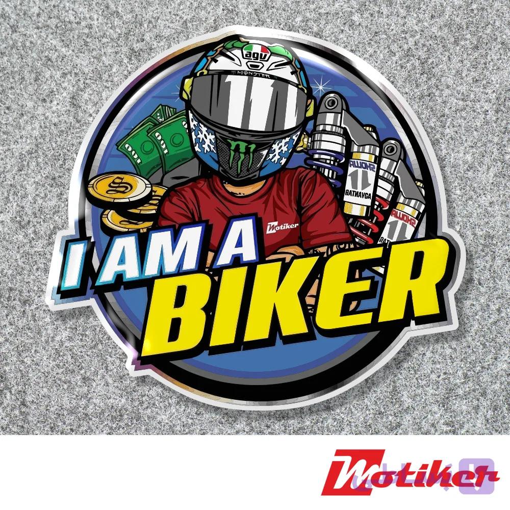 استیکر تزئینی I am a biker — تصویر 1