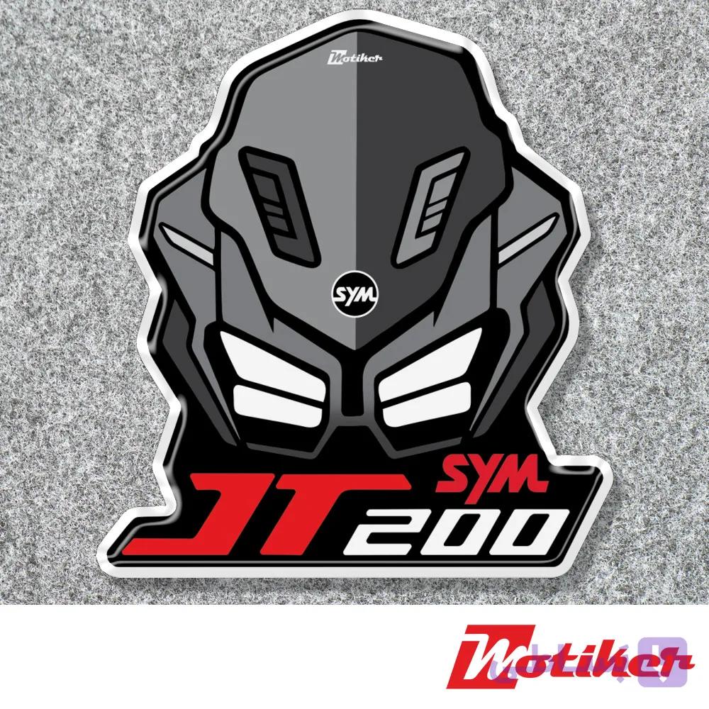 استیکر تزئینی طرح زرد گلکسی JT200 — تصویر 1