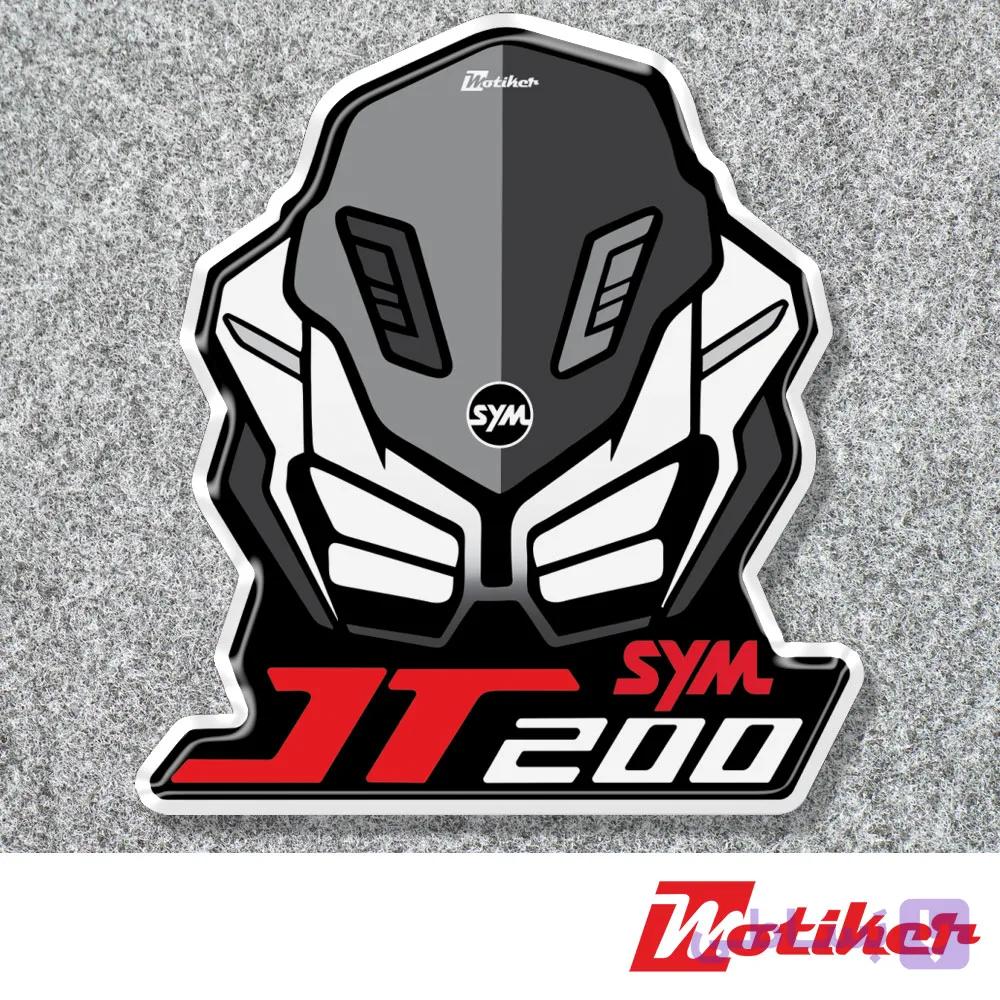 استیکر تزئینی طرح سفید گلکسی JT200 — تصویر 1
