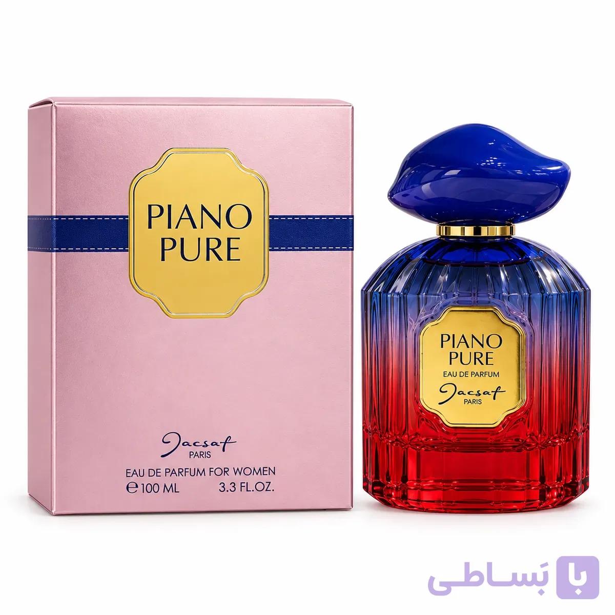 ادکلن زنانه ژک ساف مدل Piano Pure حجم ۱۰۰ میلی‌لیتر