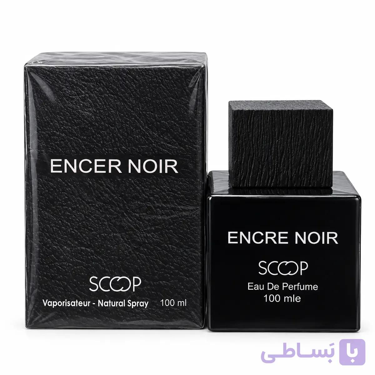 ادکلن مردانه اسکوپ مدل Encre Noire رایحه مشابه لالیک انکر نویر حجم ۱۰۰ میل