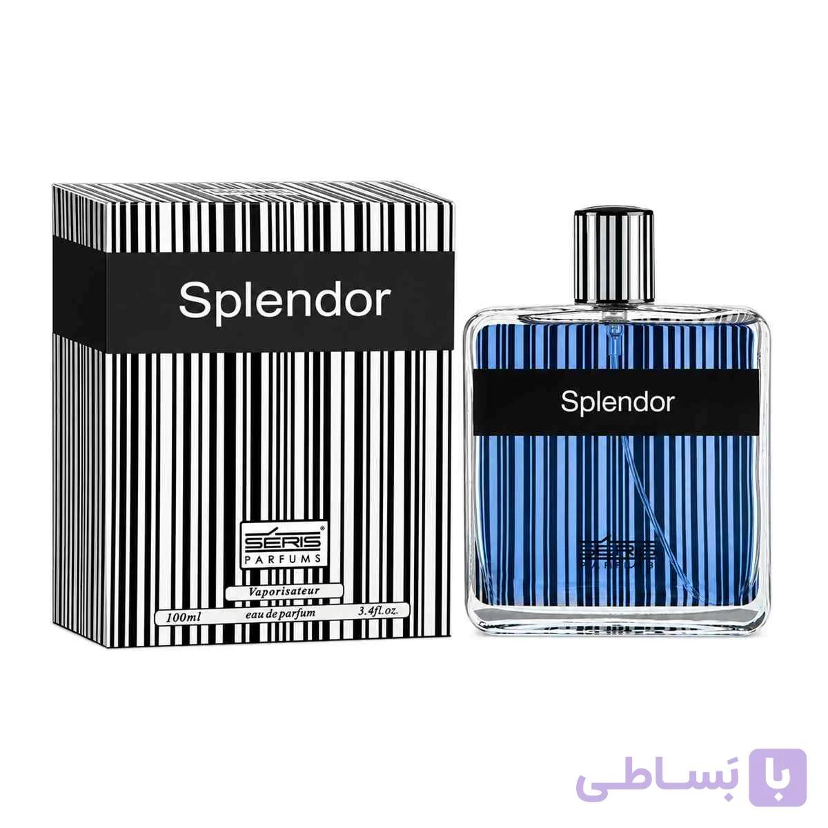 ادکلن مردانه سریس پرفیومز مدل Splendor حجم ۱۰۰ میلیلیتر