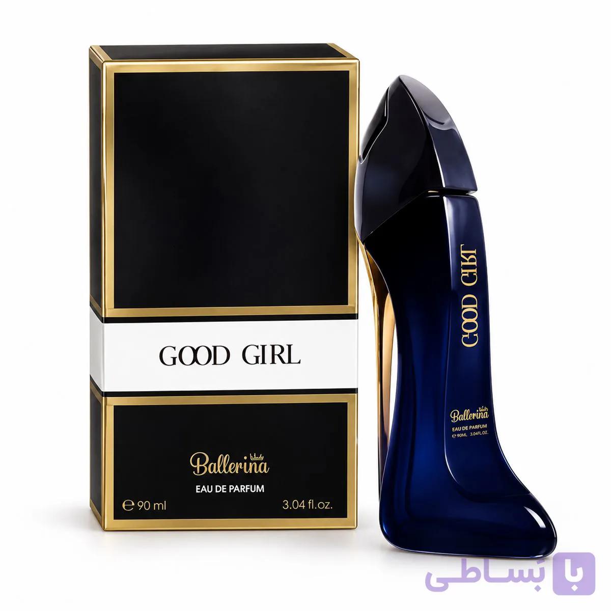 ادکلن زنانه بالرینا مدل Good Girl حجم ۹۰ میلی‌لیتر