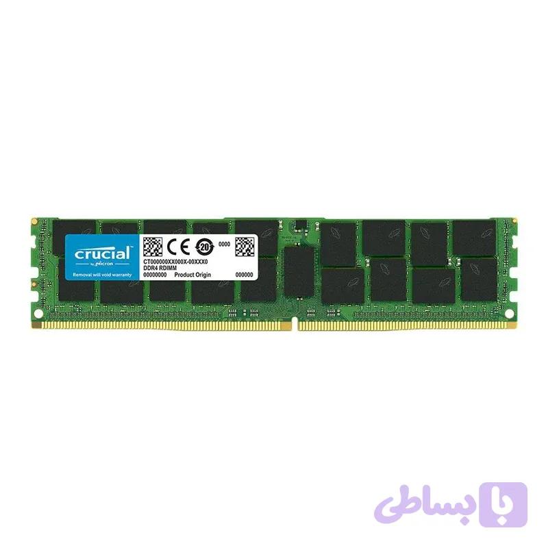 رم کامپیوتر کروشیال U-DIMM DDR4 8GB Single 2666MHz CL19