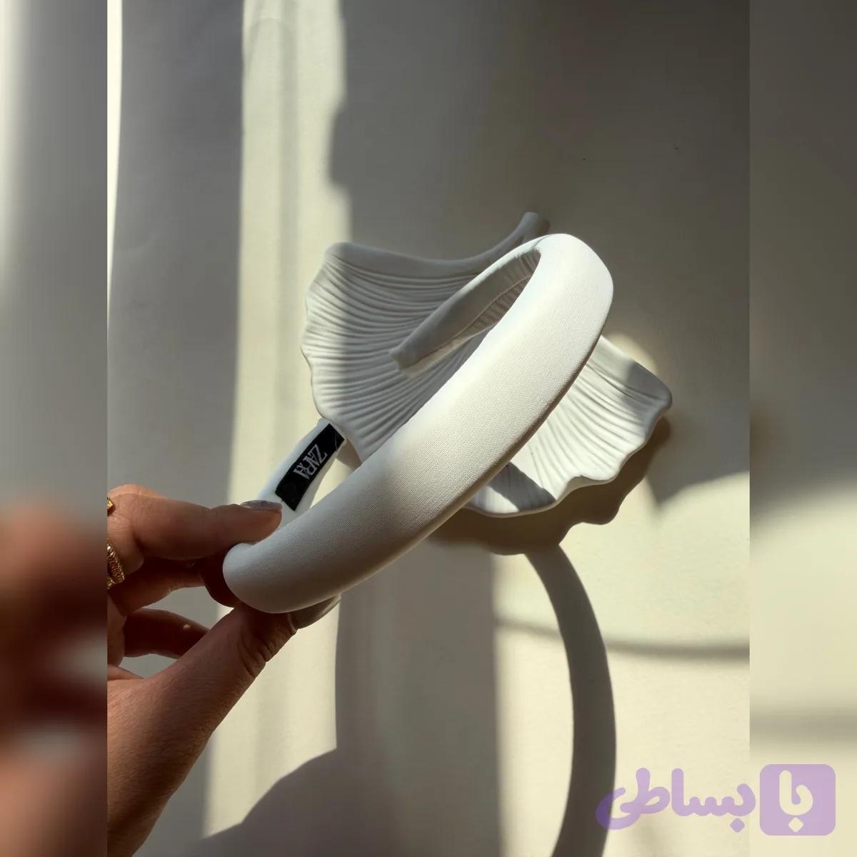 تل ساتن مات رنگ سفید