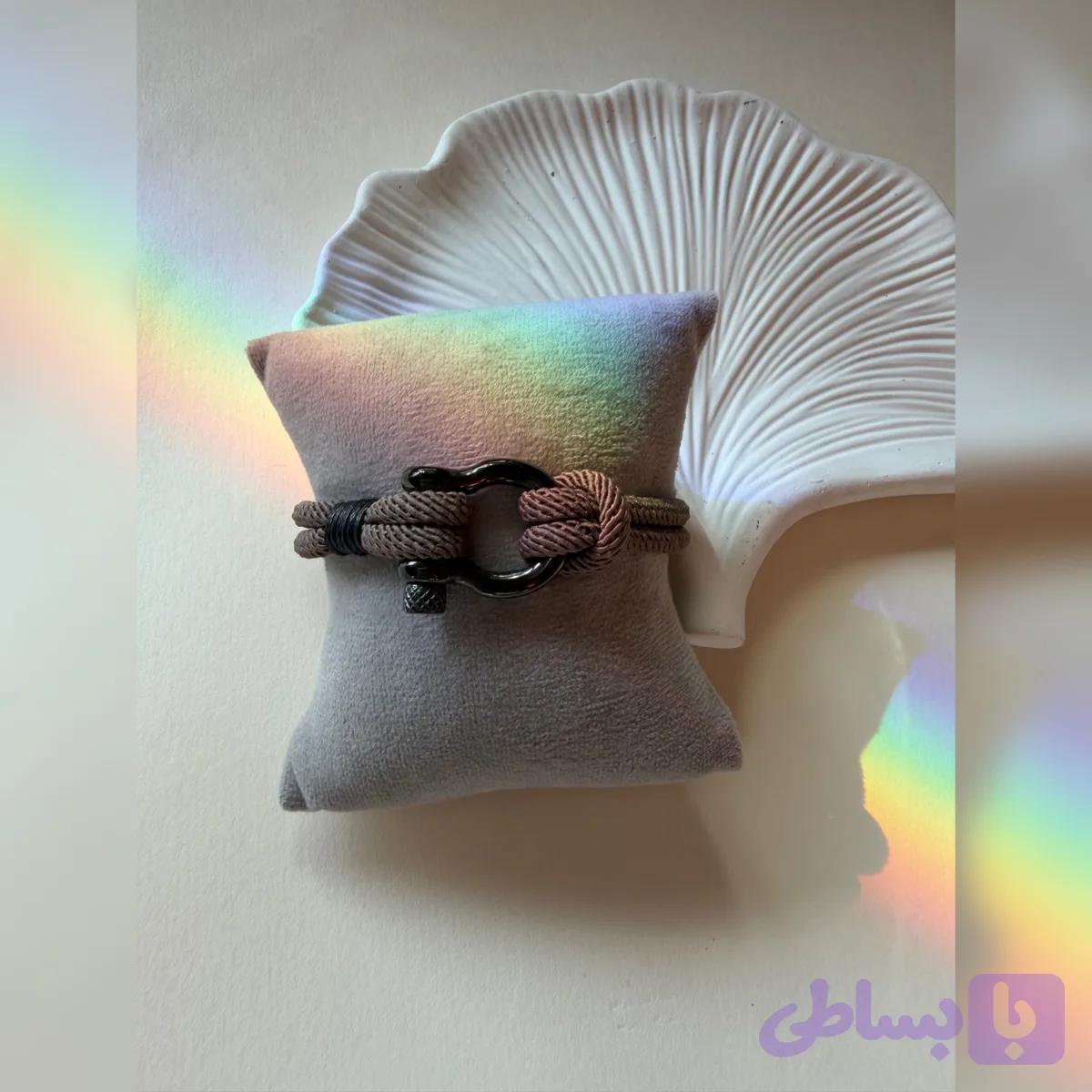 دستبند بندی قهوه ای