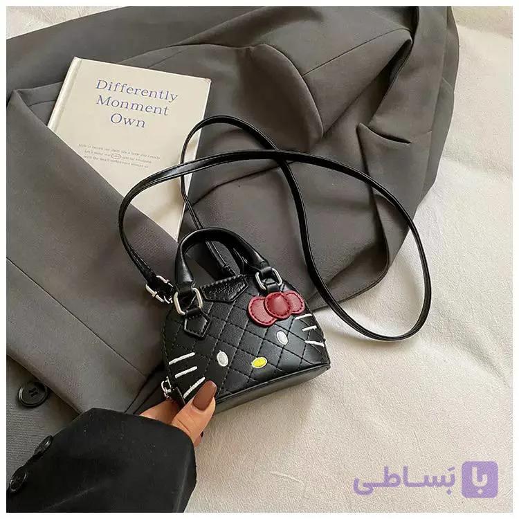 مینی بگ دخترانه کیتی Kitty mini bag 41613 — تصویر 1