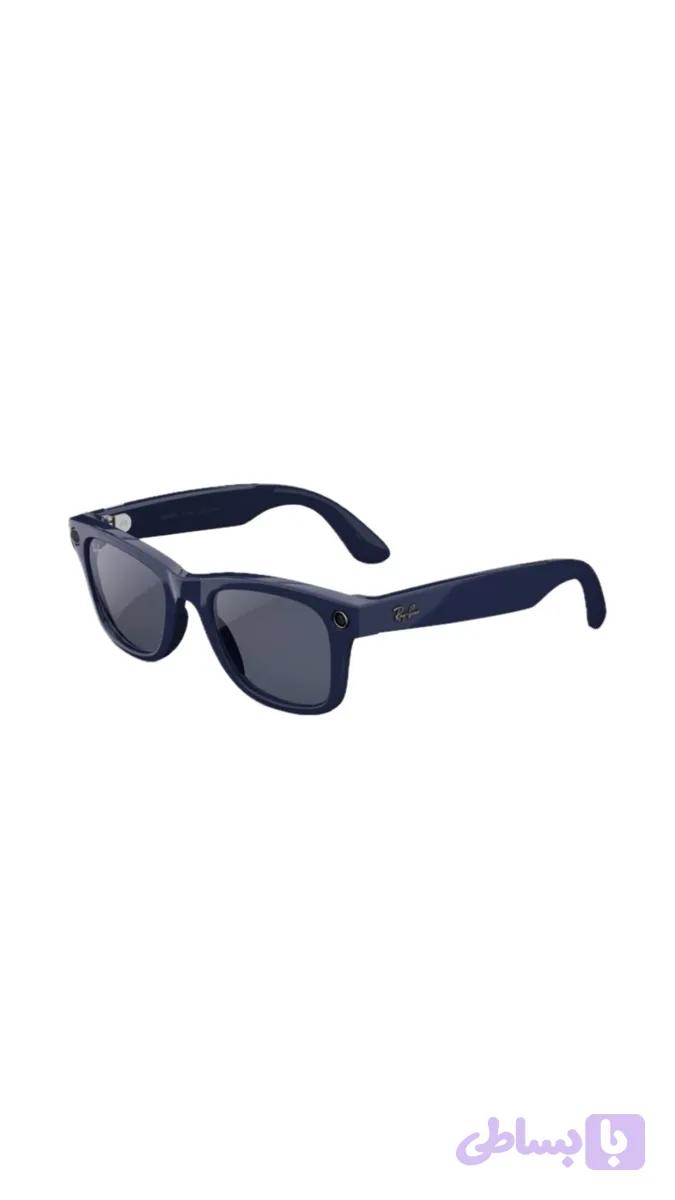 عینک هوشمند ری‌بن متا ویفرر نسل ۲ | Ray-Ban Meta Wayfarer Gen 2 Shiny Cosmic Blue Clear to Sapphire Transitions®