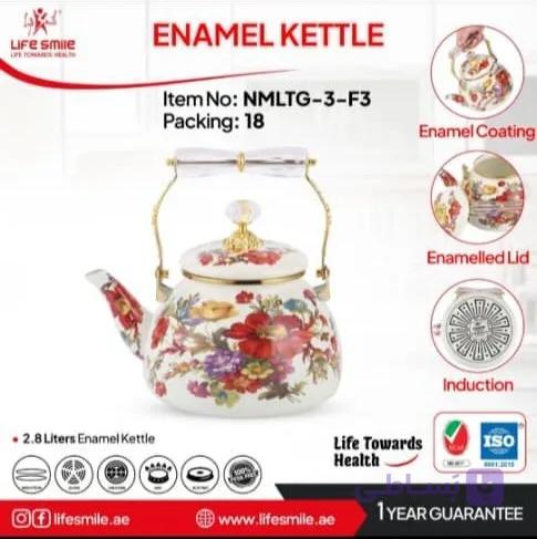 کتری لعابی life smile nmltg-3-f3 — تصویر 1