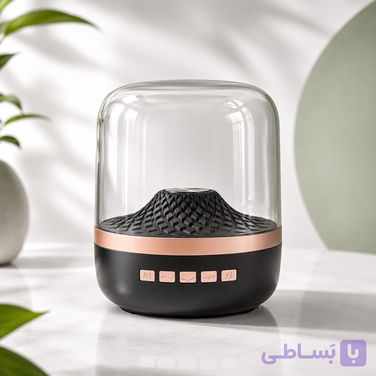 اسپیکر بلوتوثی دیاموند BIG DIAMOND | چراغ LED اورجینال — تصویر 1