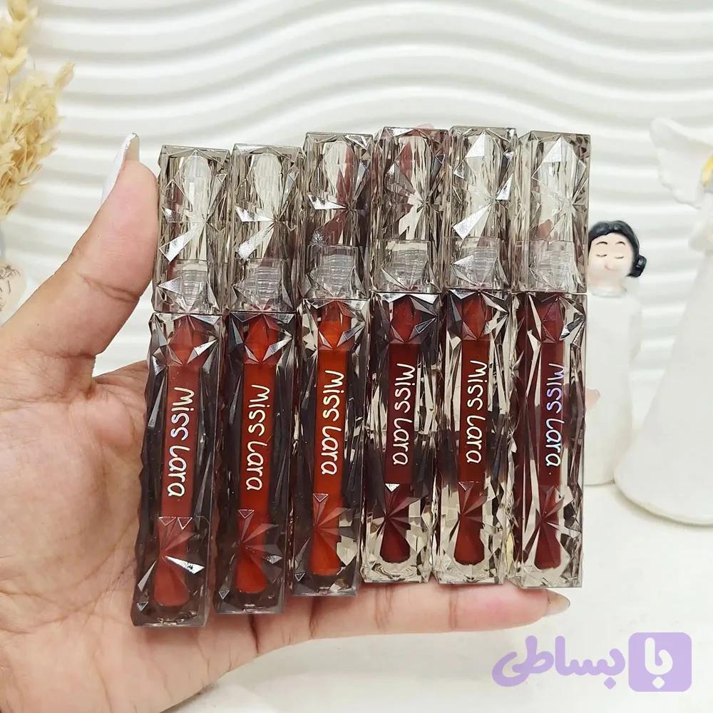 لیپ گلاس میس لارا الماسیMiss Lara ا HIGH-GLITTER LIP GLOSS BRILLO LABIAL MISS LARA — تصویر 1