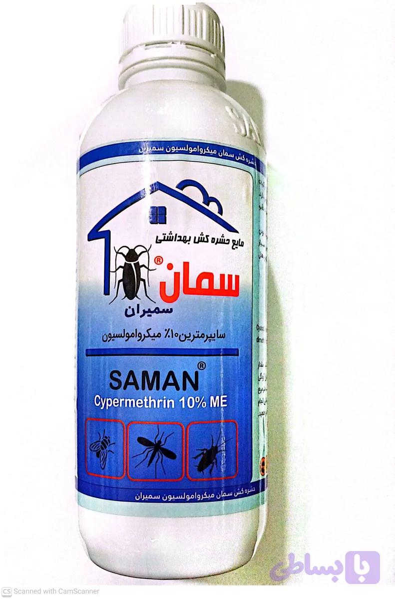 سم حشره کش و سوسک کش سایپرمترین 10% گرین وورد-1 لیتری