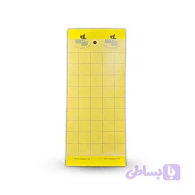 کارت زرد (چسب زرد )حشرات- بسته 10 عددی