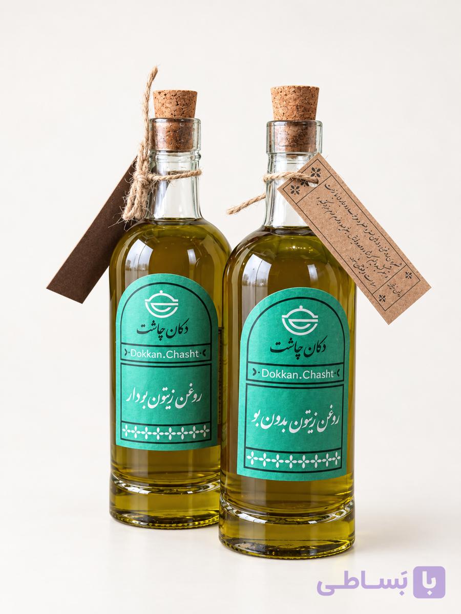 پک اقتصادی روغن زیتون ( شامل روغن بودار و بدون بو)