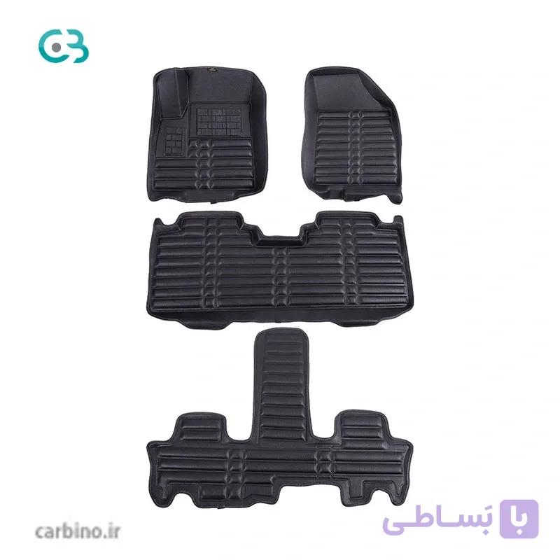 کفپوش پنج بعدی صندوق تویوتا C-HR رنگ مشکی AM