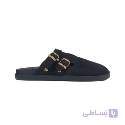 صندل پاییزه زنانه Flora- مشکی و موکا