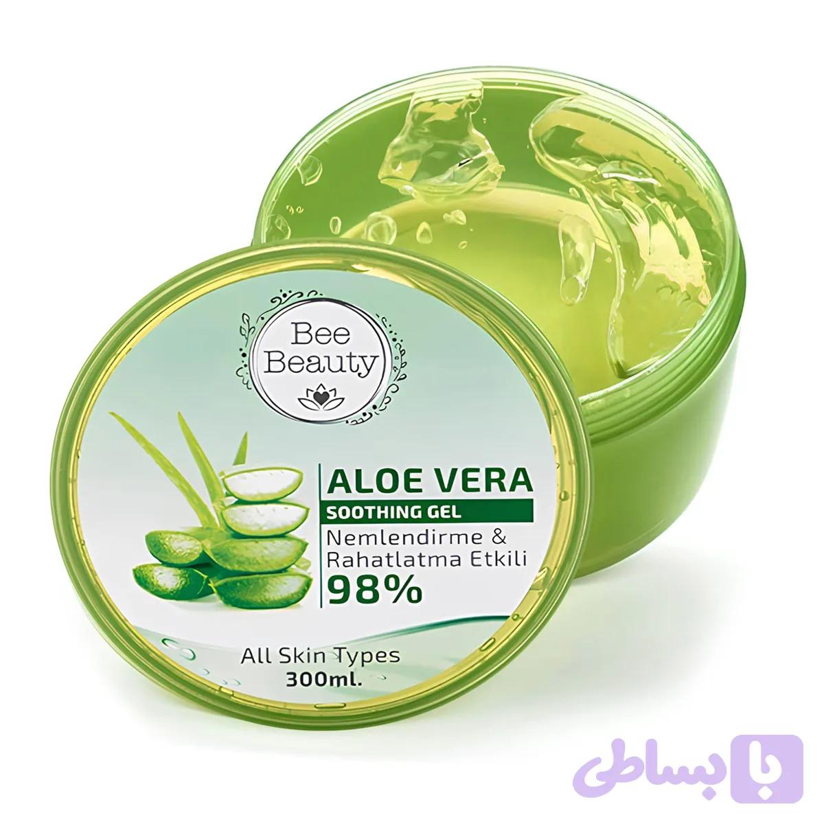 ژل آلوئه ورا بی بیوتی — Bee Beauty Aloe Vera Jel حجم 300 میلی‌لیتر — تصویر 1