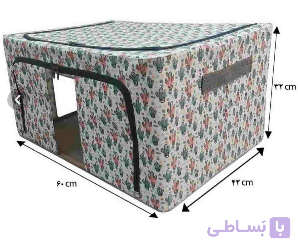 بقچه لباس|باکس برزنتی اسکلت دار — تصویر 1