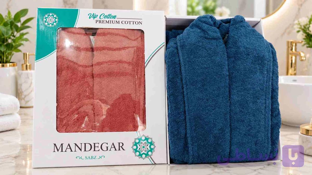 حوله تن پوش ماندگار سایز 135 ( XL ) ، نخ رینگ صادراتی