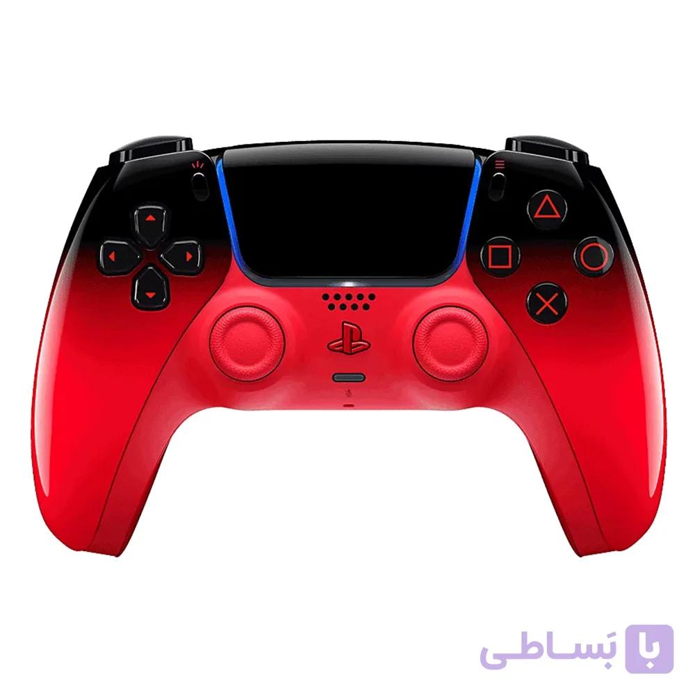 دسته بازی های کپی PS5 رنگ Techno Red — تصویر 1