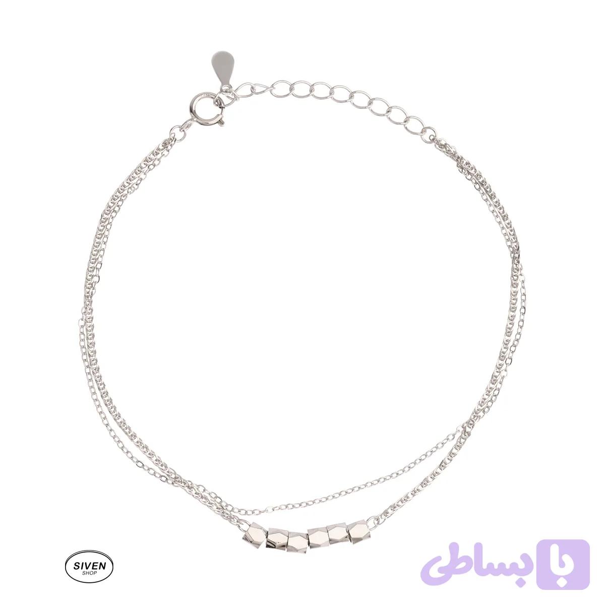 دستبند نقره زنانه کد F2111000