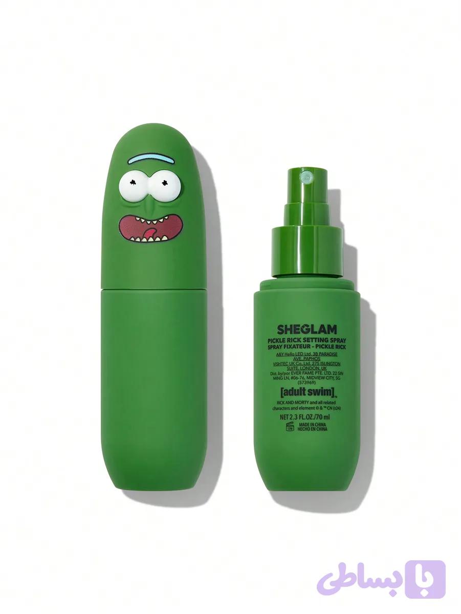 اسپری فیکس شیگلم مدل Pickle Rick با عصاره خیار حجم ۷۰ میل — تصویر 1
