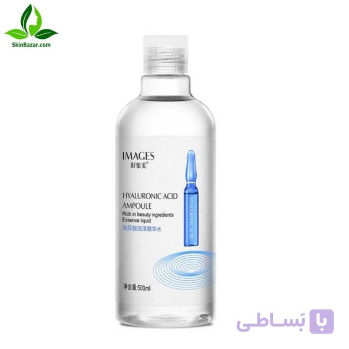 تونر پاک کننده آرایش مدل HYALURONIC ACID حجم 500 میلی لیتر