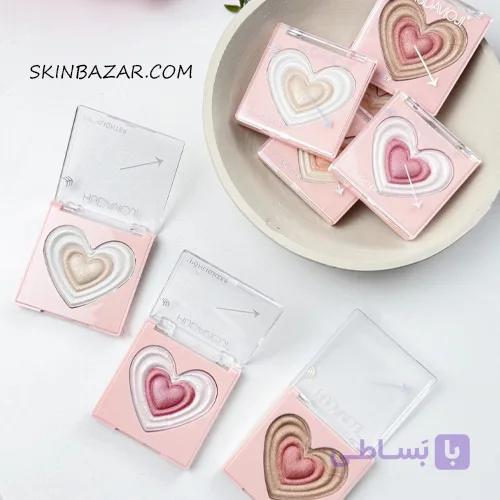 هایلایتر قلبی HUDA MOJI کد 881 — تصویر 1