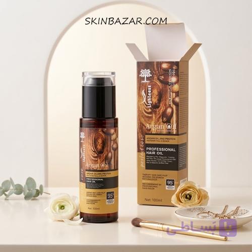 روغن آرگان مخصوص مو لایتنس 100 میل — تصویر 1