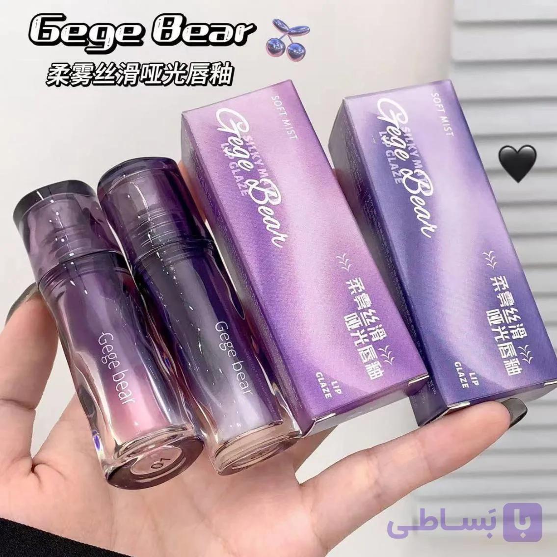 رژلب خمیری مات گلکسی Gege Bear