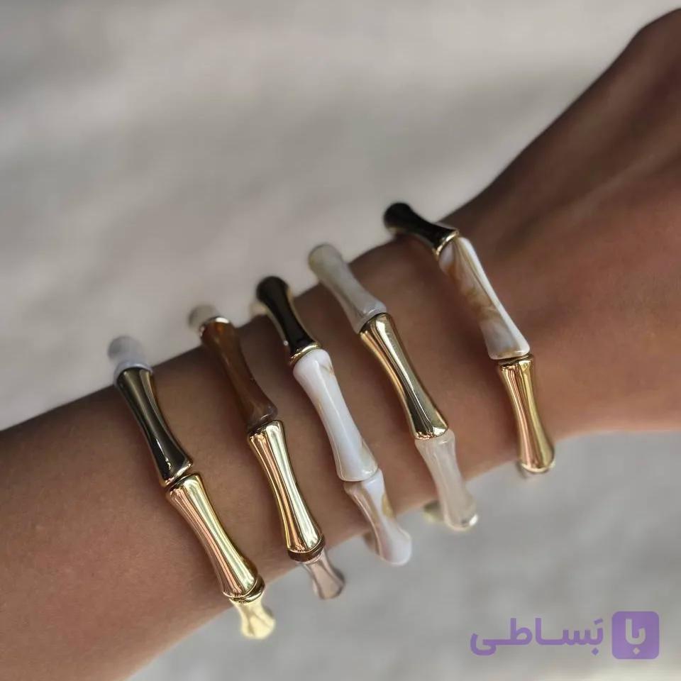 دستبند زارا ترند مدل استخوانی نازک