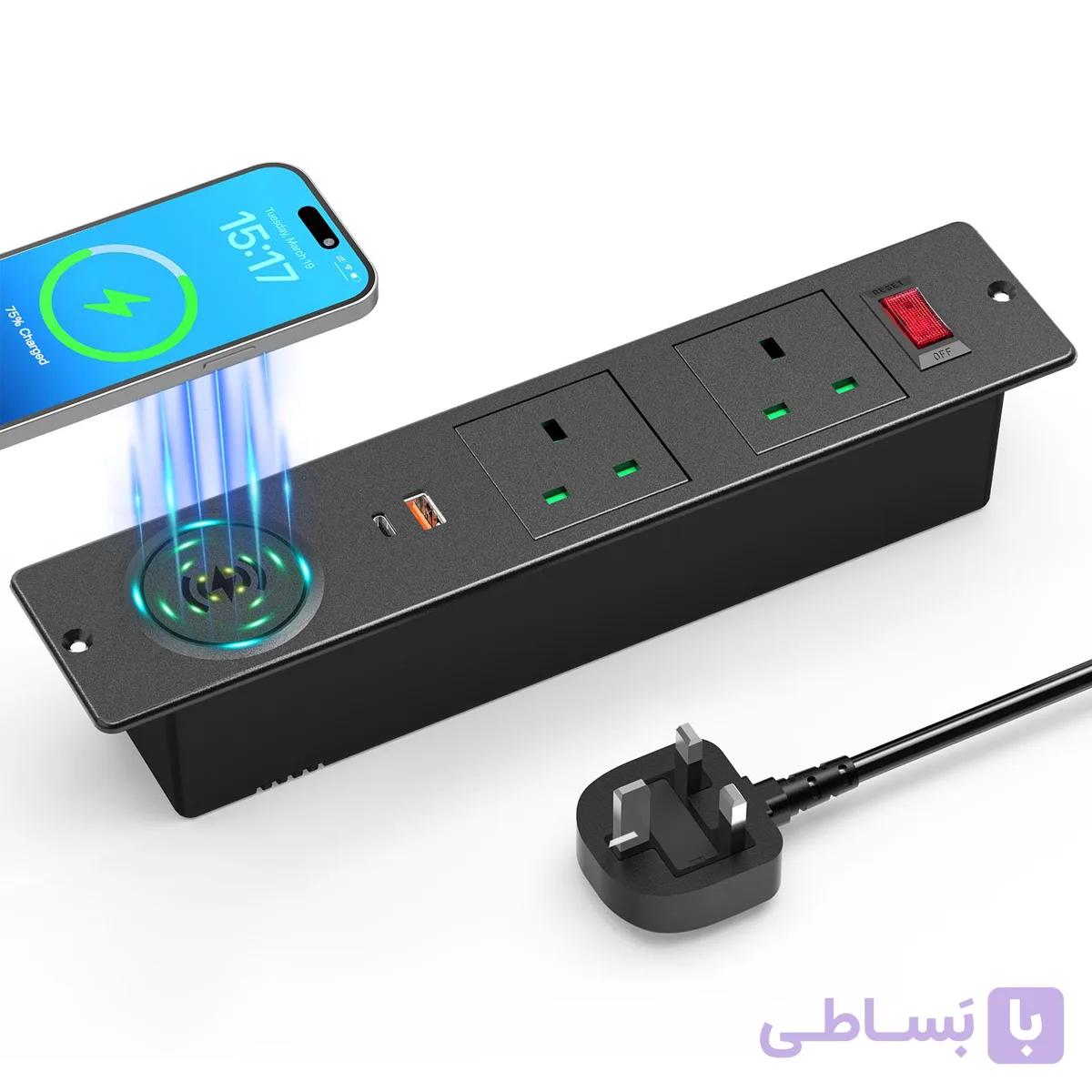 پریز و چند راهی تو کار ،شارژر وایرلس دار