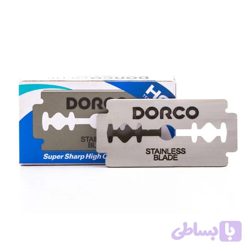 تیغ سنتی دورکو مدل STAINLESS بسته ده عددی