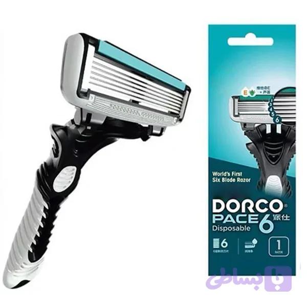 خودتراش دورکو مدل ۶ لبه | اصلاح نرم و دقیق Dorco 6 Blade (اصل)