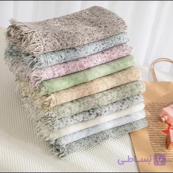 شال زنانه کنفی برفکی – سبک و مقاوم