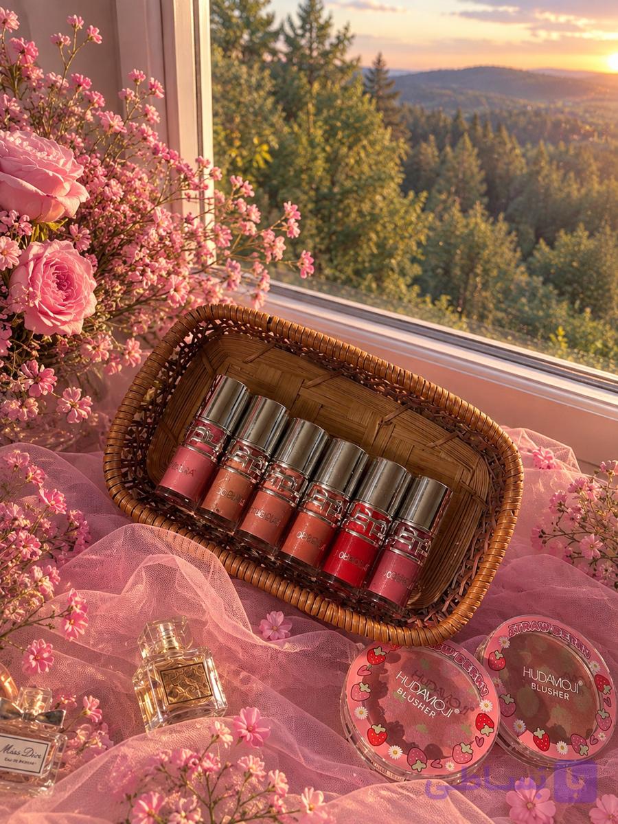 لیپ گلاس دوپ ysl🍫🤎 — تصویر 1