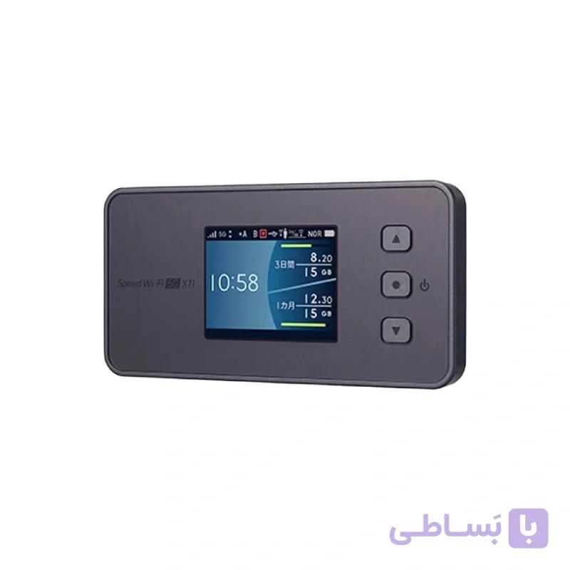 مودم قابل حمل ۴G/5G یو کیو مدل Speed Wi-Fi 5G X11 استوک در حد اک — تصویر 1