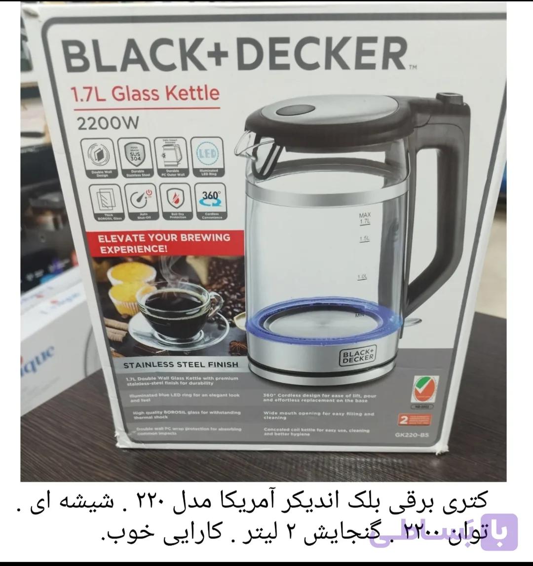 کتری برقی بلک اند دکر BLACK+DECKER GK220