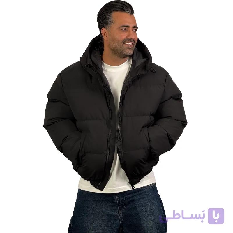 کاپشن پفکی کلاهدار